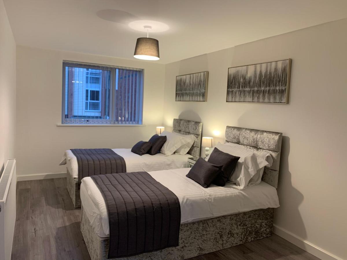 Exec 2Bed 2Bath Serviced Apartment Balcony Parking Milton Keynes Exterior photo